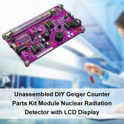 Assembled  Geiger Counter Kits-v1.1(purple)